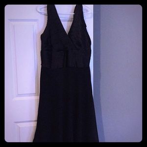 Black cocktail dress