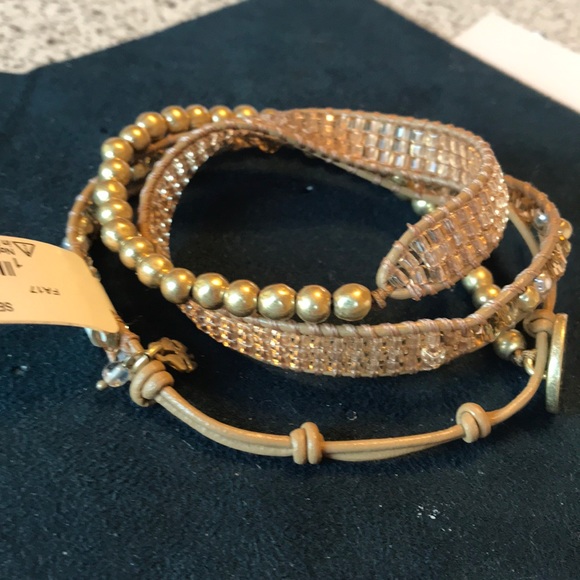 Lucky Brand Jewelry - NWT Lucky brand adjustable wrap bracelet