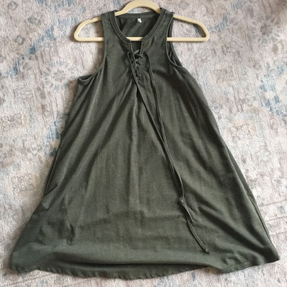 Simple throw on dress