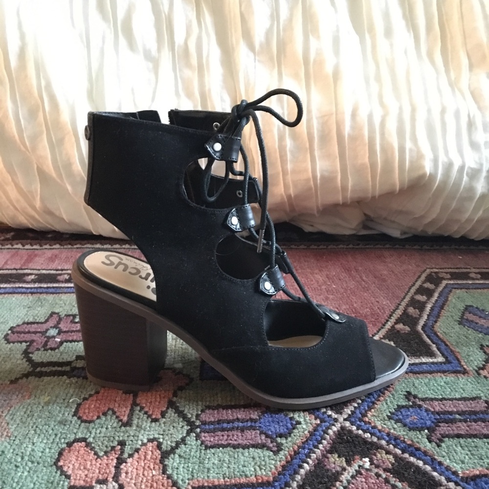 Black Ghillie Bootie - Circus by Sam Edelman Kiera