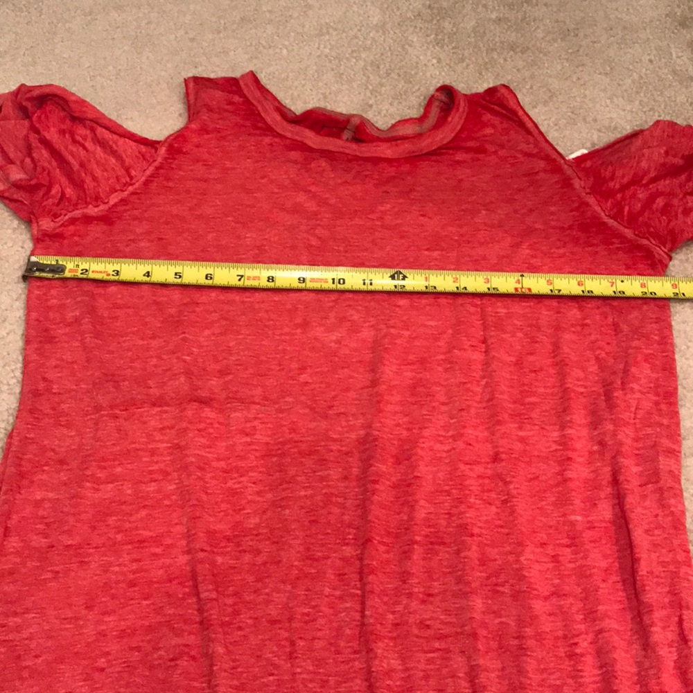 Free People triblend maxi dress & shoulder cut-out - Picture 7 of 8
