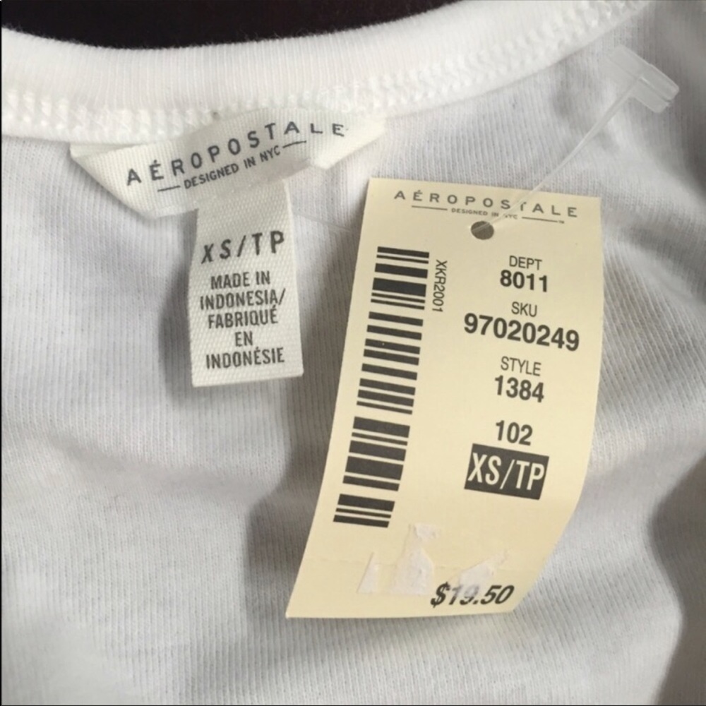 {XS, S, M,} Aeropostale Parrot Crop Top - Picture 4 of 7