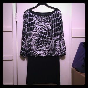 Nicole Miller split sleeved dress