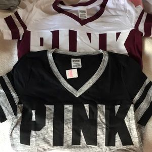 PINK shirt bundle NWT never worn