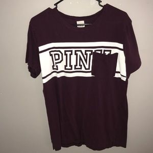 Victoria Secrets PINK Campus Pocket Tee
