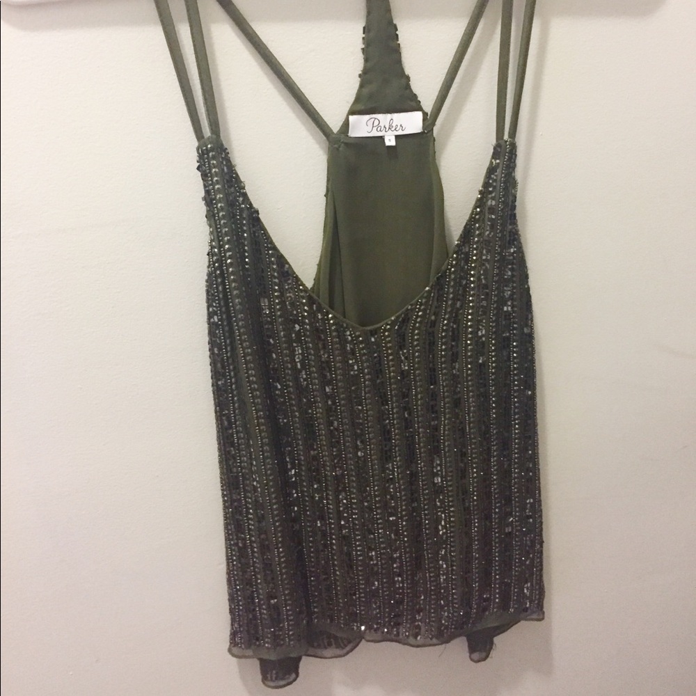 Parker beaded top