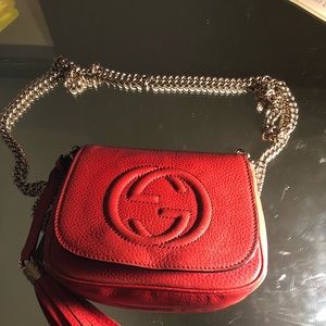 Gucci soho tassel crossbody
