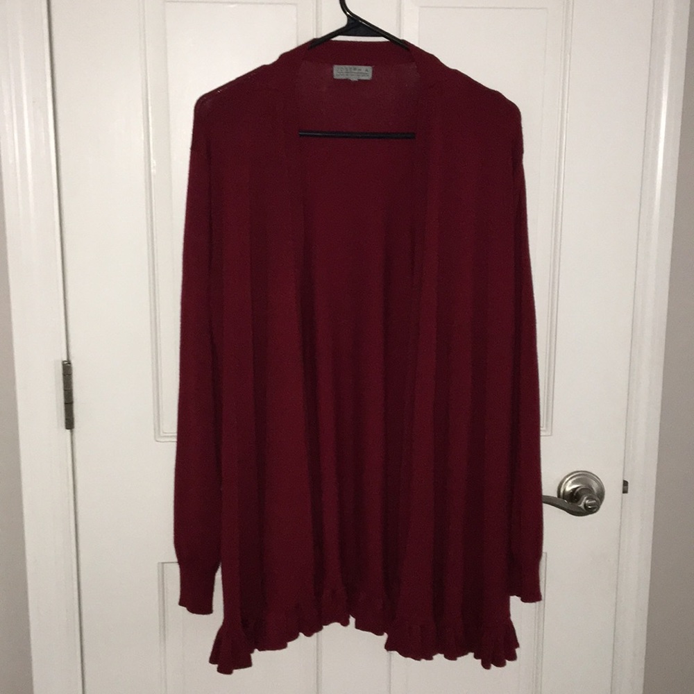 Cranberry cardigan ❤️