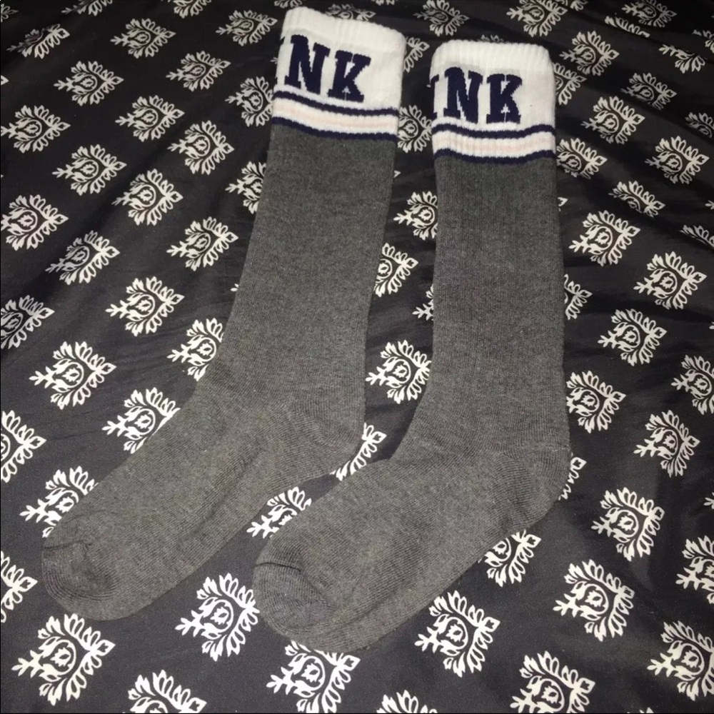Pink Knee High Socks