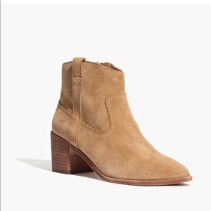 Madewell Lonnie Boot in Suede