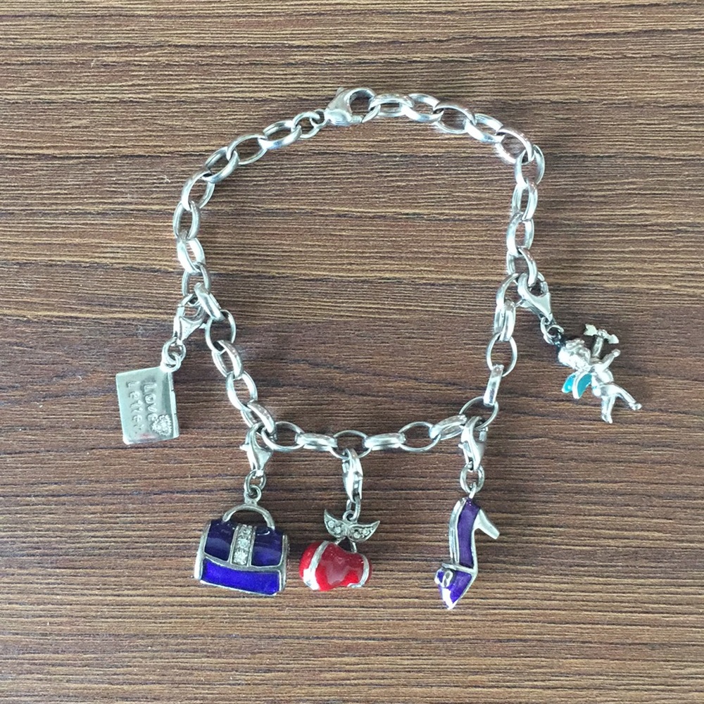 Xenox charm bracelet - sterling silver