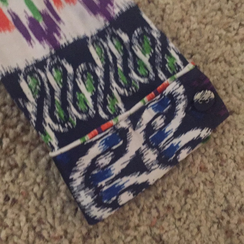 Tory Burch Multi Color Pattern Top - image 6