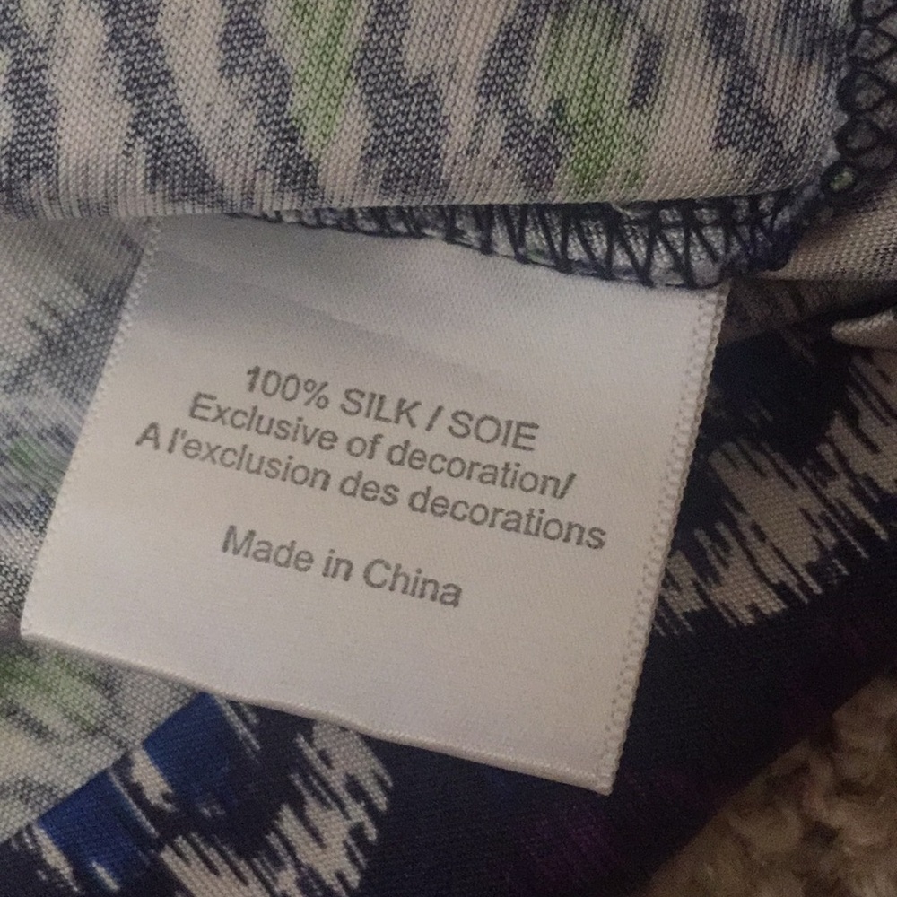 Tory Burch Multi Color Pattern Top - image 7