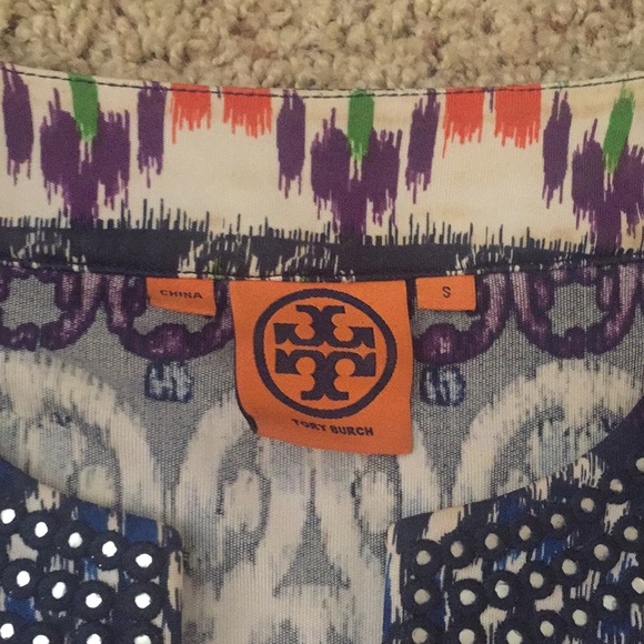 Tory Burch Multi Color Pattern Top๐๐โค๏ธ๐ค๐๐งก - Picture 5 of 8