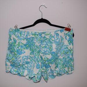 Lilly Pulitzer Scalloped Shorts