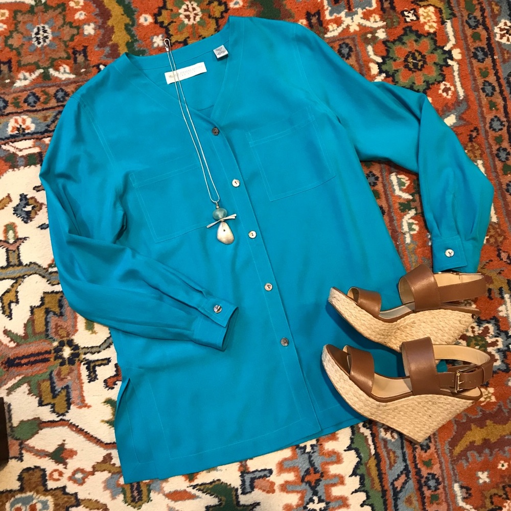 SALE!! silk tunic or blouse. NWOT