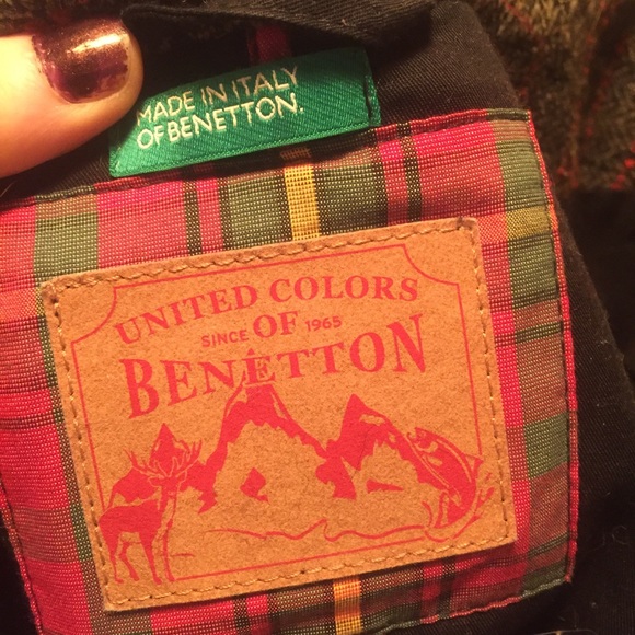 Tweed Benetton Jacket - Picture 7 of 8