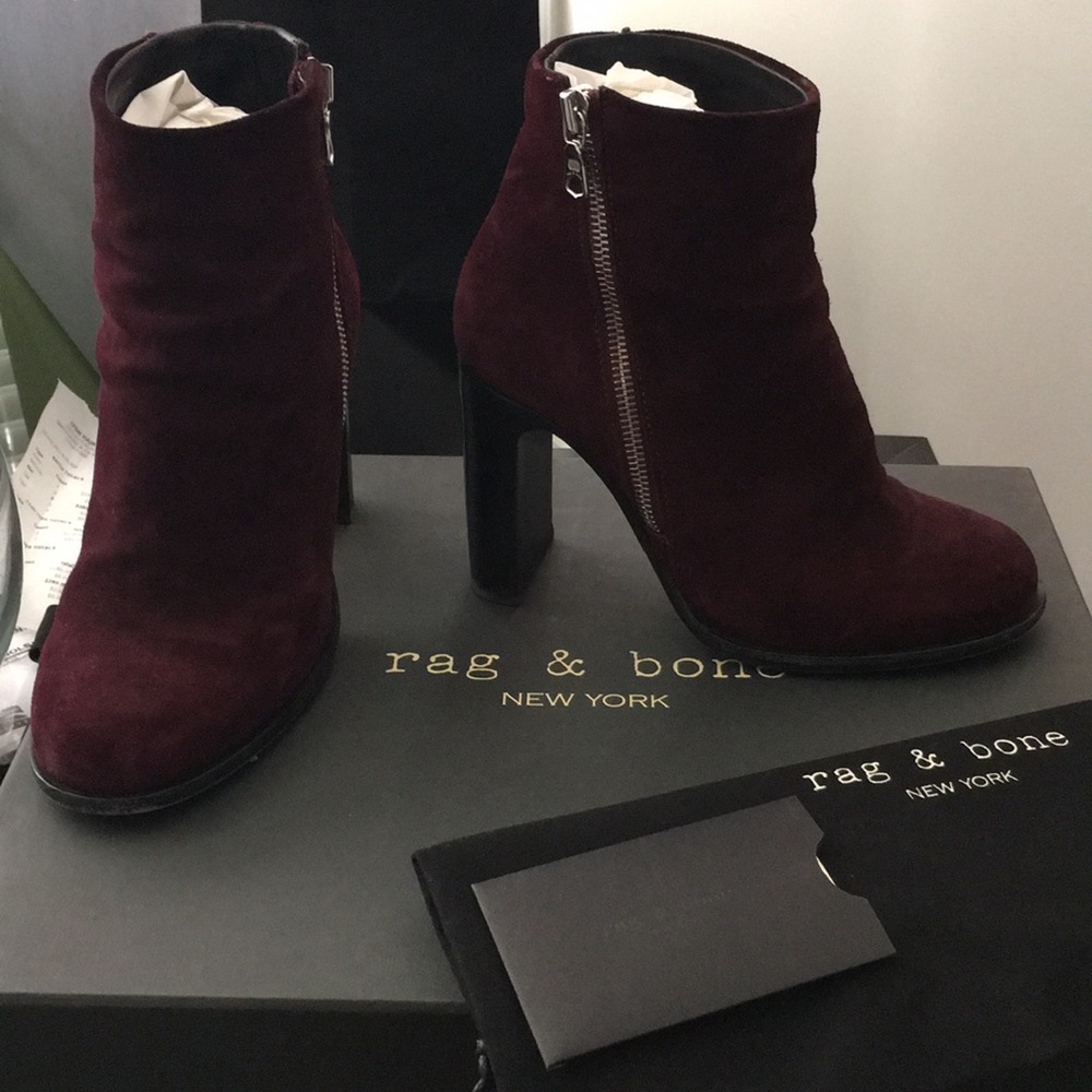 Rag And Bone Suede Avery High Boot - image 3