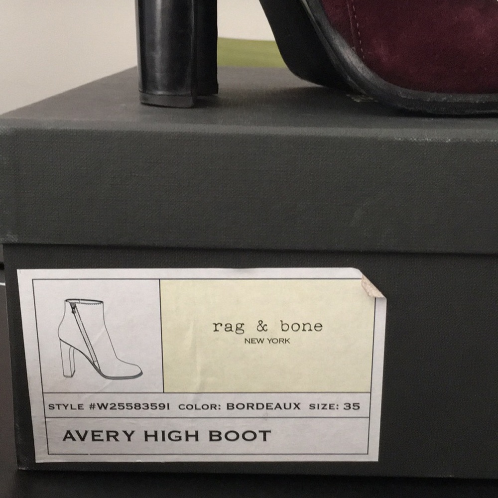 Rag And Bone Suede Avery High Boot - image 5