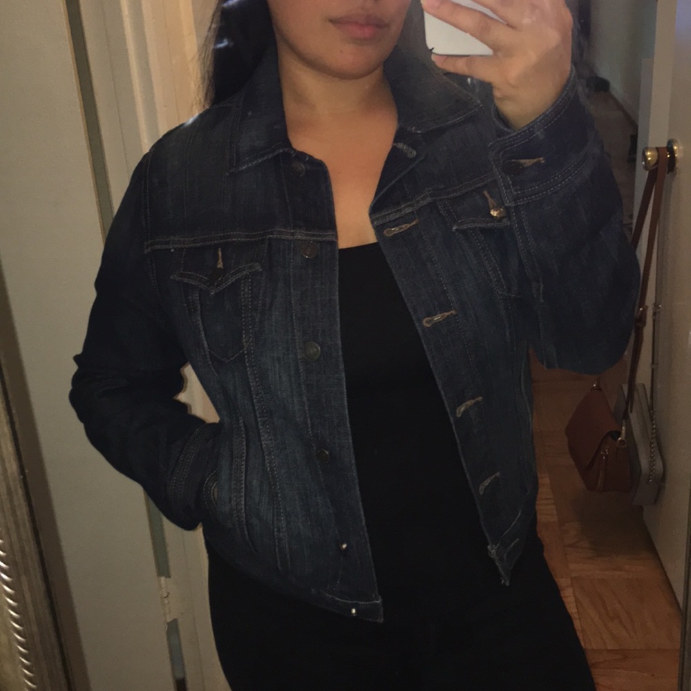 DENIM JEAN JACKET M
