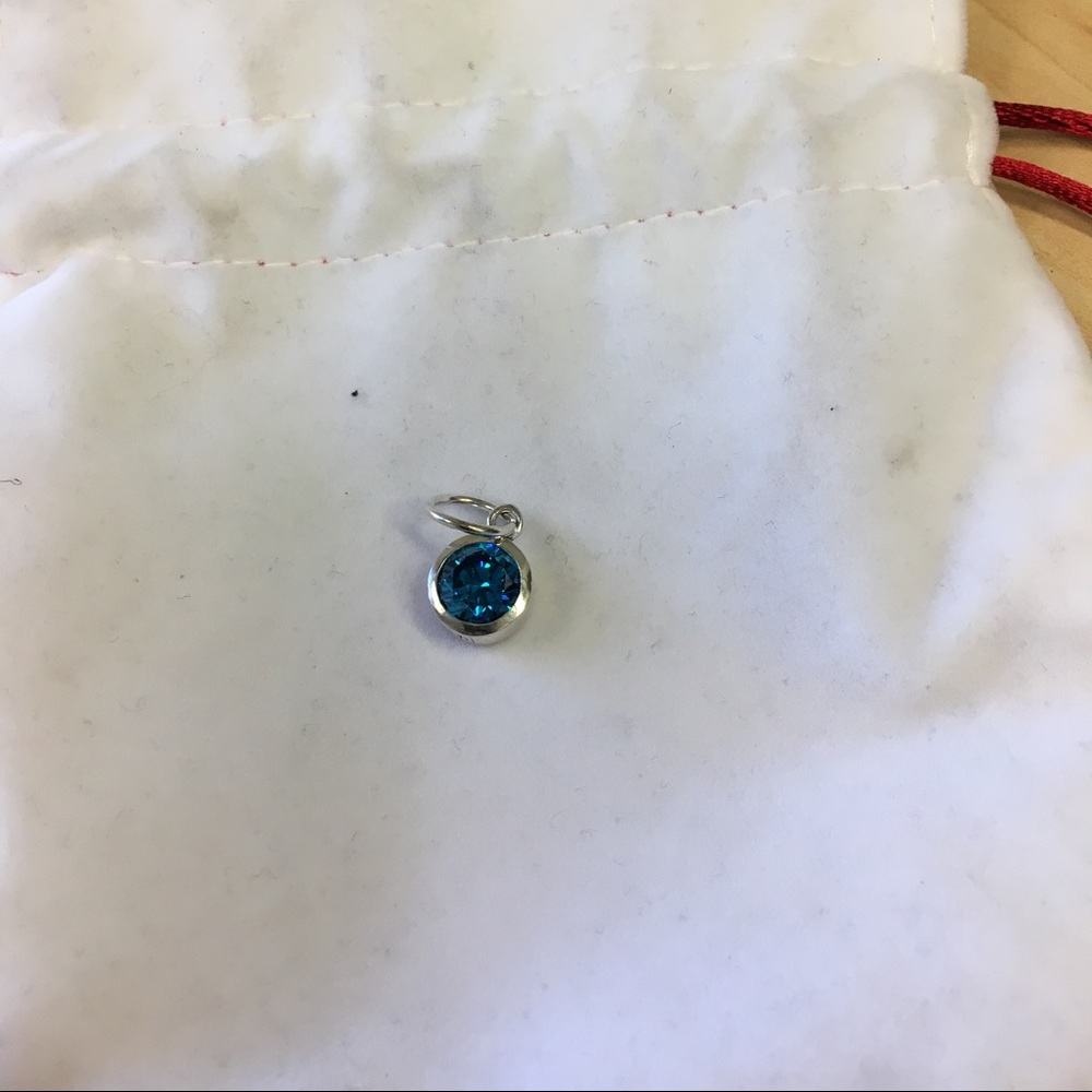 Grace&Heart Fiery birthstone charm-September