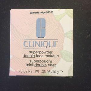 Clinique Superpowder double face 02 matte beige