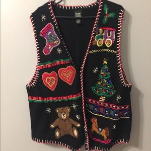 Women’s Christmas sweater vest