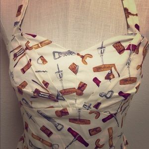 Modcloth In Vino Veritas dress by Fervour