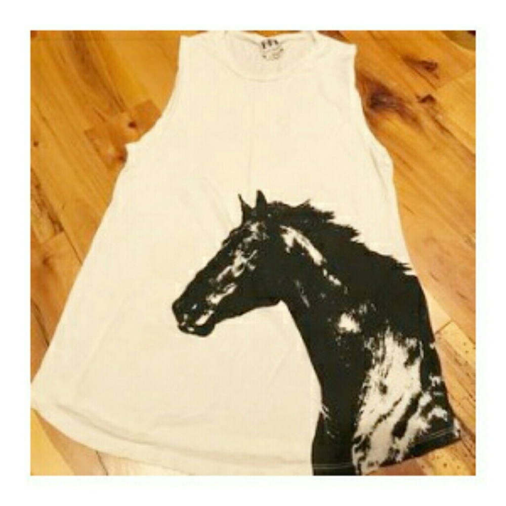 Haute hippie black stallion tank RARE