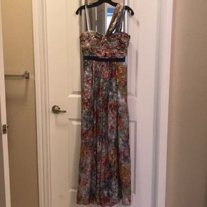 NWT BCBG multicolor Inga gown