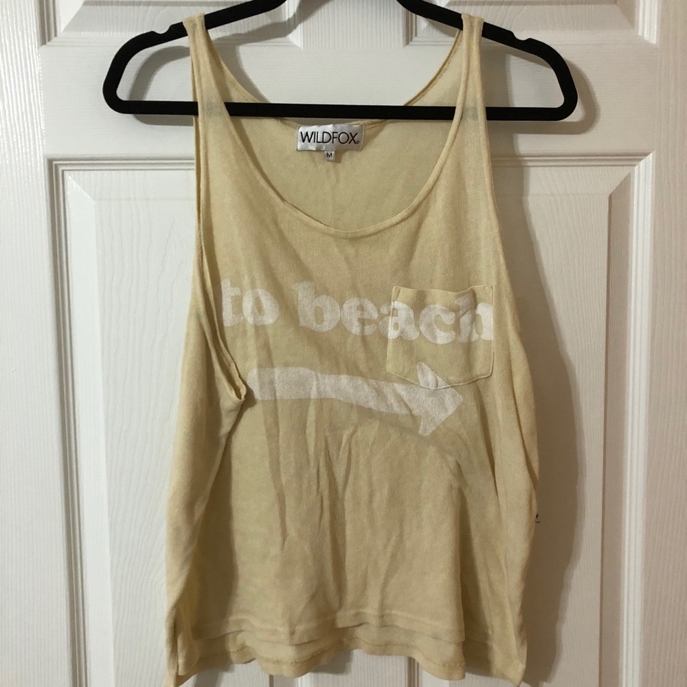 Wild fox tank “to beach”