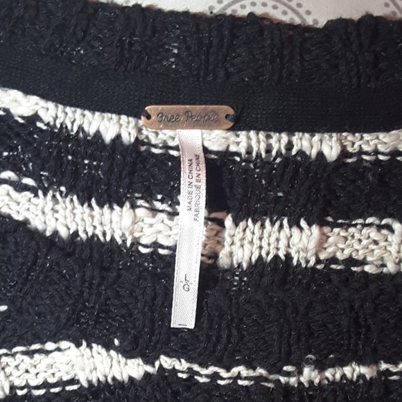 🌹HP🌹 Free People knit flutter top sweater large - Picture 3 of 8