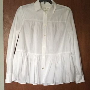 Kate spade poplin swing shirt