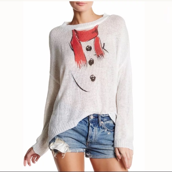 The Laundry Room Sweaters - NWT The Laundry Room Christmas snowman sweater M