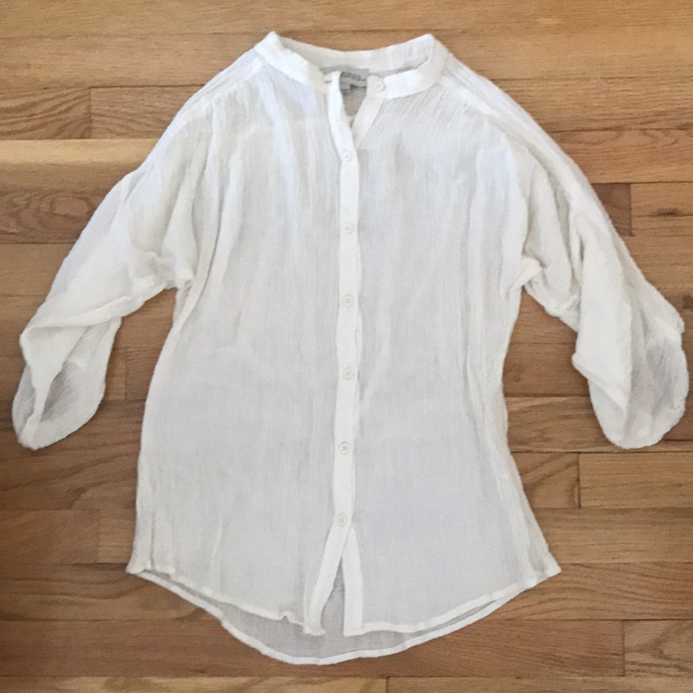 Loose cotton shirt