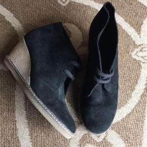 J. Crew wedge booties