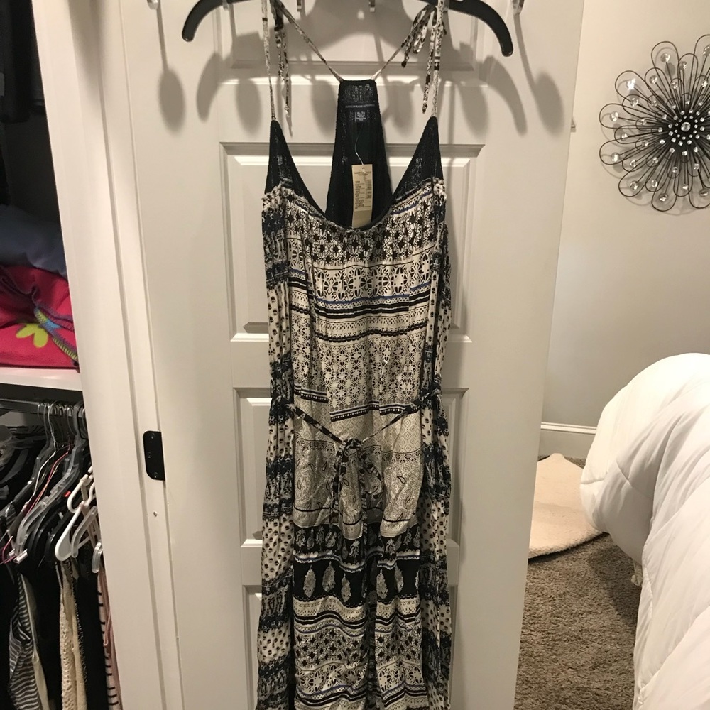 American Eagle high-low maxi dress