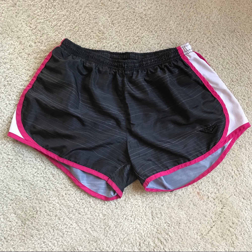 Pony Black & Pink Medium Gym Shorts - No Tags