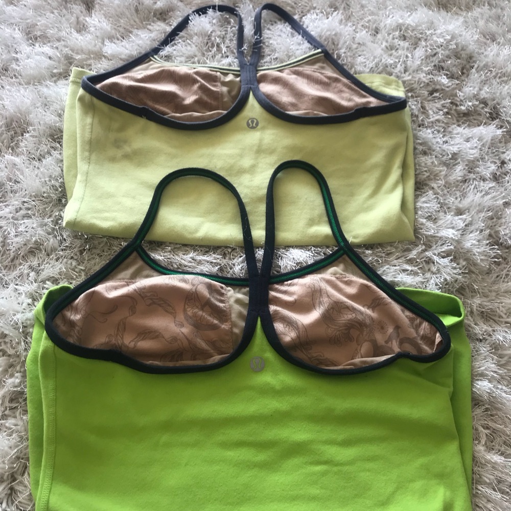 TWO lululemon tops