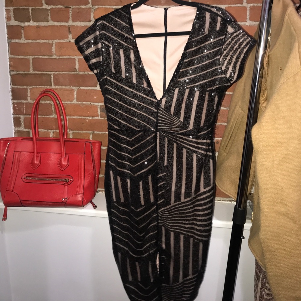 Sexy Black Sequin Midi Dress 🔥🔥