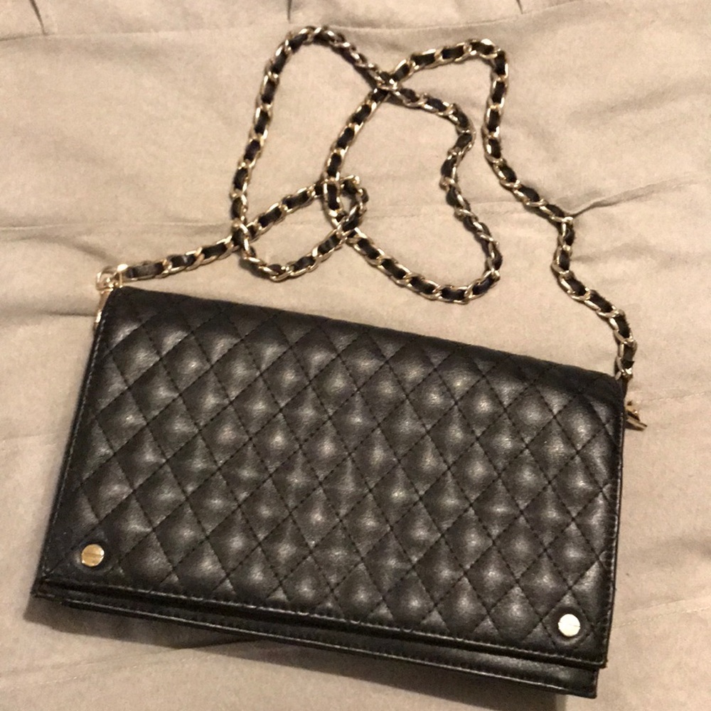 Black cross body bag