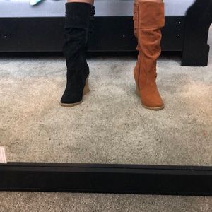 Charlotte Russe “Natasha” Wedge Boots