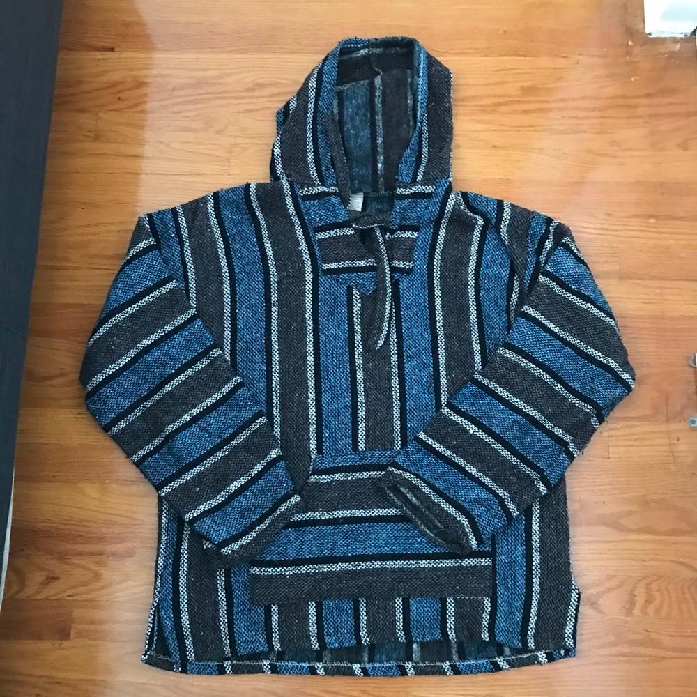 STRIPED BAJA PONCHO BUNDLE
