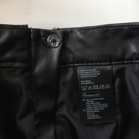 Leather fringe skirt - Picture 3 of 5