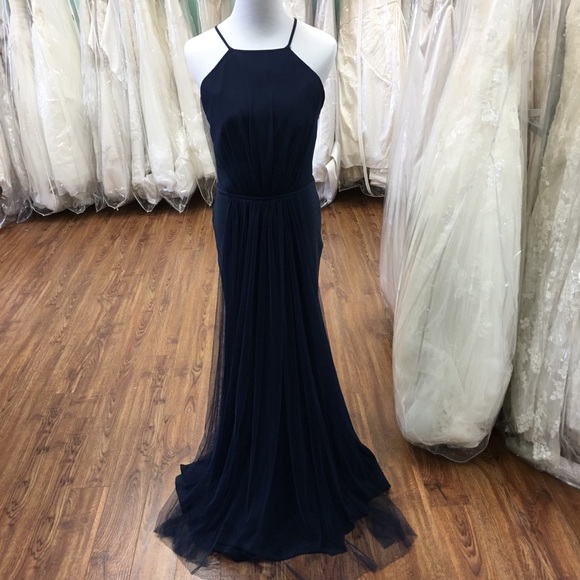 Monique Lhuillier Bridesmaids Dresses & Skirts - Monique Lhuillier Halter bridesmaid dress