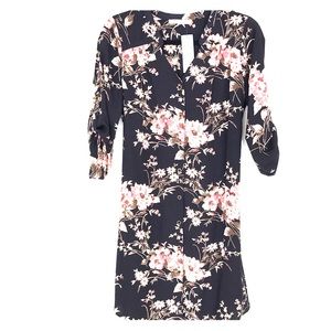 Cristen Shirt Dress Navy S