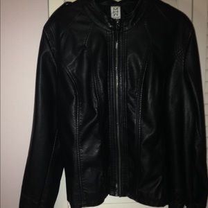 Marc Bouwer Faux Leather Jacket, NWOT