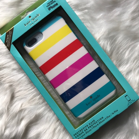 kate spade Accessories - Kate Spade Candy Stripe Multi iPhone 7 Plus Case