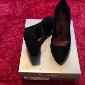 4 1/2” Black pumps by Jessica Simpson