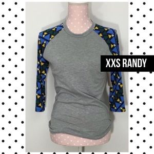 LuLaRoe XXS Randy Tee